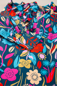 Lina - Mini robe à manches bouffantes et à volants