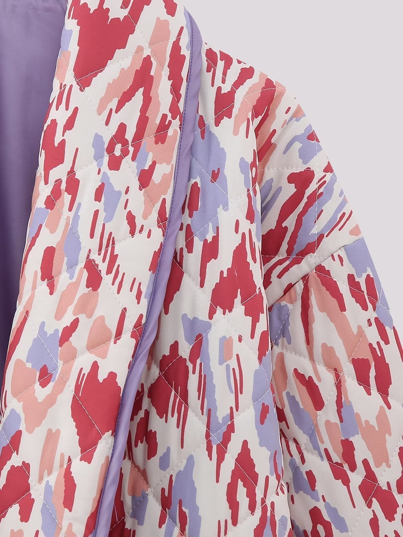 Bedruckte Steppjacke für Frauen - Erika