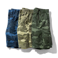 Short cargo camouflage avec poches latérales pour hommes - Carson