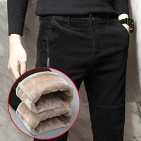 Pantalon d'hiver chaude pour hommes d'affaires