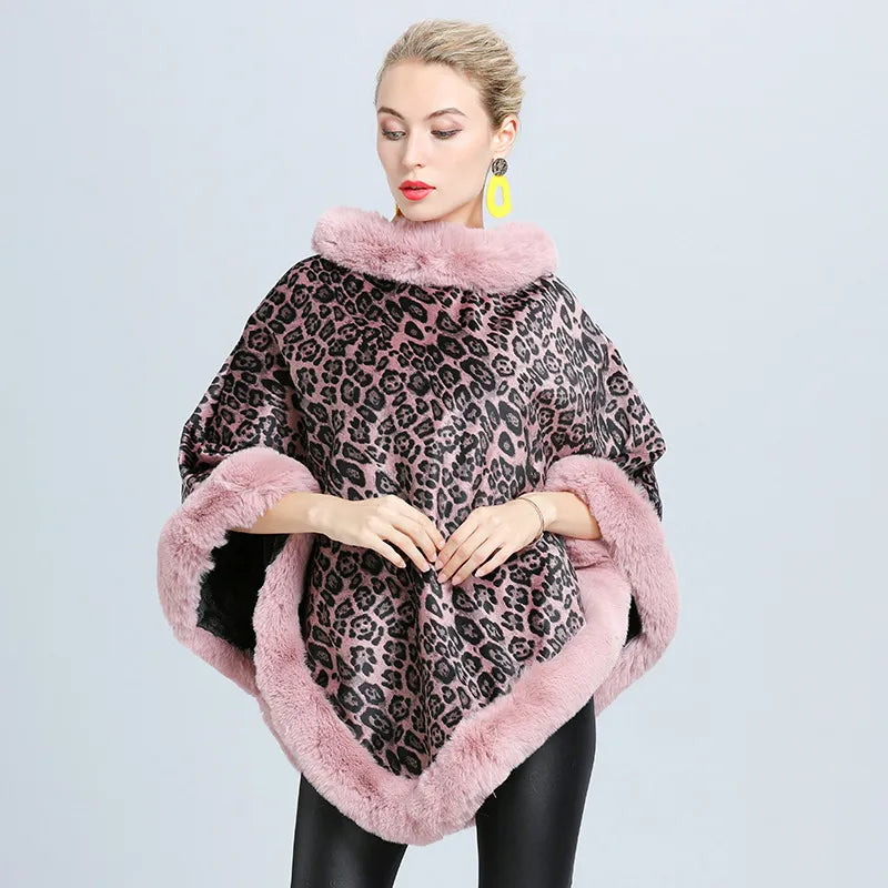 Angélique - Pullover Frau Poncho Decke Top