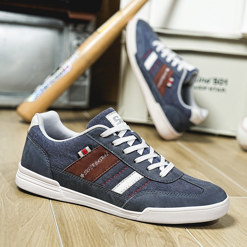 Sportliche Herren-Turnschuhe aus Textilmischung - Adriano