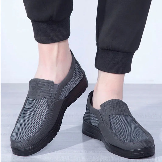 Loafer en cuir respirant pour hommes