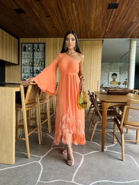Lucy - Robe à la mode avec franges