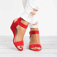 Candy-Couleurouge fashionable women's sandals with buckle