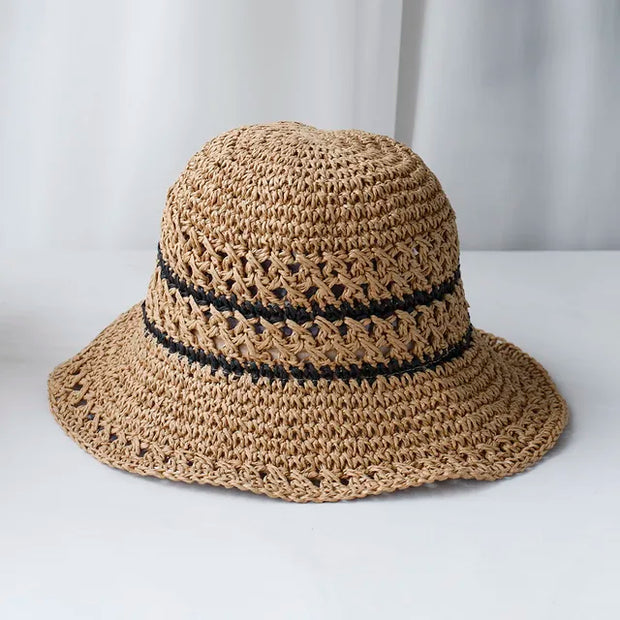 Mode tissée chapeaux d'été parfaits