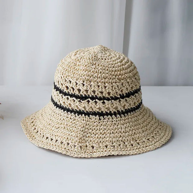 Mode tissée chapeaux d'été parfaits