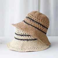 Mode tissée chapeaux d'été parfaits