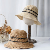 Mode tissée chapeaux d'été parfaits