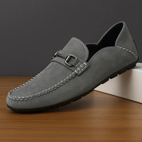Herren Slipper mit Metallic-Detail auf der Vorderseite - Ricci