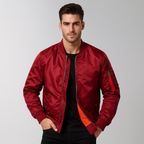 Herren-Bomberjacke mit Frontreißverschluss - Louis