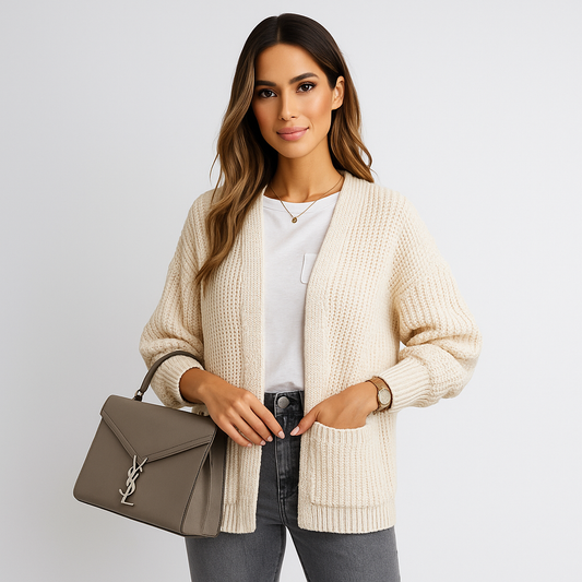 Cardigan à poches pour femmes - Aleid
