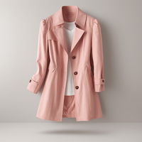 Klassischer Trenchcoat für Damen, eleganter Schnitt - Larissa