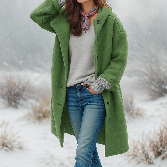Manteau d'hiver décontracté haut de gamme pour femmes - Alexia