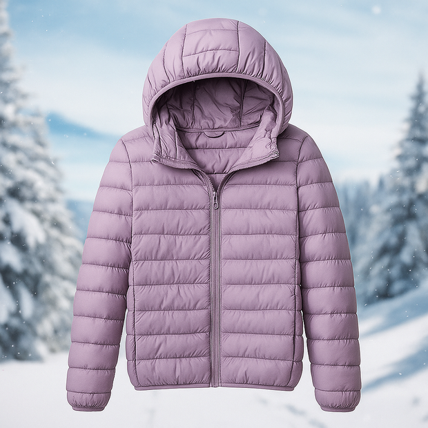 Veste matelassée légère avec capuche polyvalente - Nora