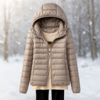 Leichte Steppjacke mit vielseitiger Kapuze - Nora