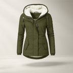Fleecejacke mit verstellbarer Kapuze - Danna