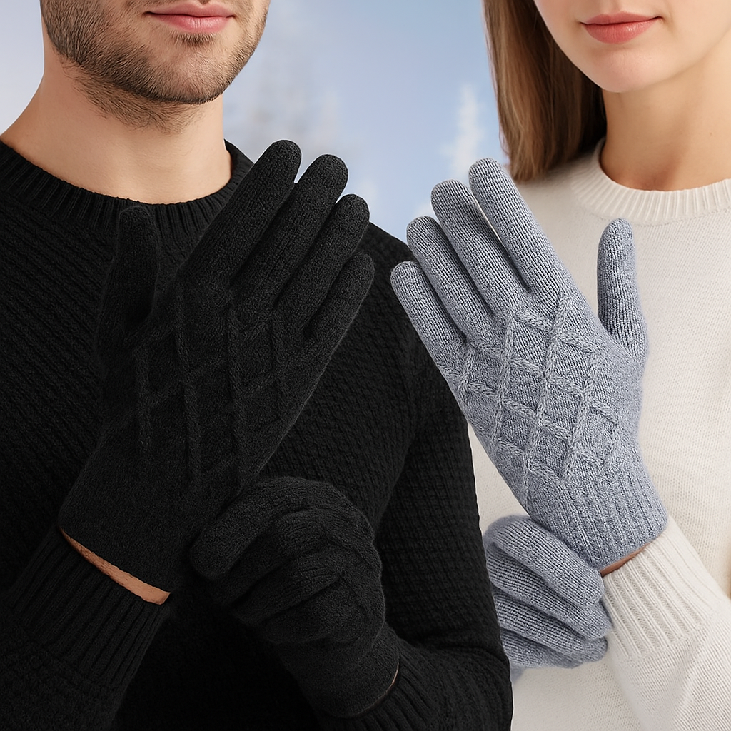 Taktile Unisex-Winterhandschuhe aus flexiblem Material - Eamon