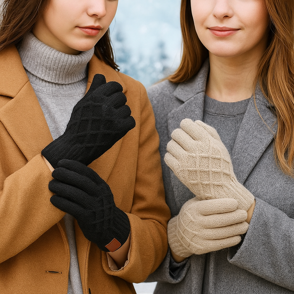 Taktile Unisex-Winterhandschuhe aus flexiblem Material - Eamon