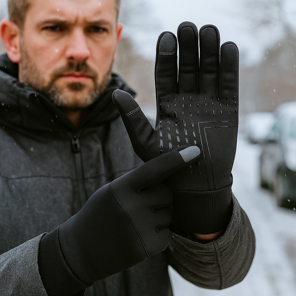 Wasserdichte Thermohandschuhe für Männer Funktionsschutz - Halvor