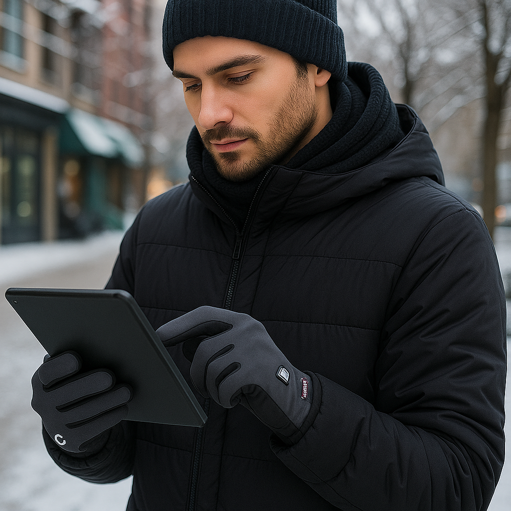Technische Thermohandschuhe für Männer für den taktilen Funktionseinsatz - Torben
