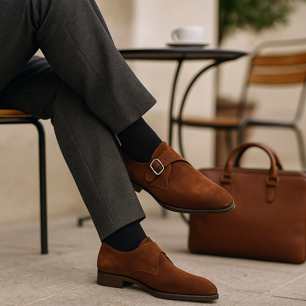 Mönchsriemenschuhe für Männer - Calden