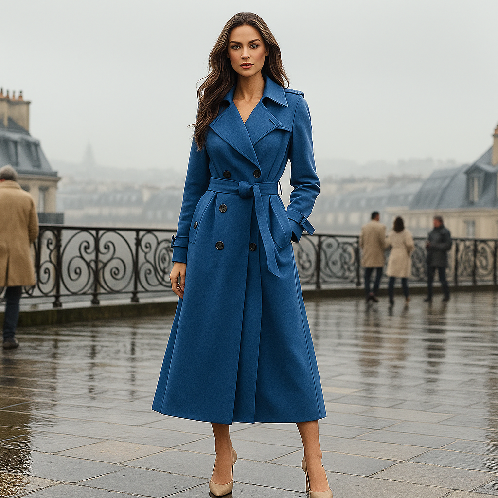 Klassisch geschnittener Trenchcoat für Damen - Pavia