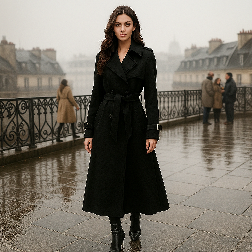 Klassisch geschnittener Trenchcoat für Damen - Pavia