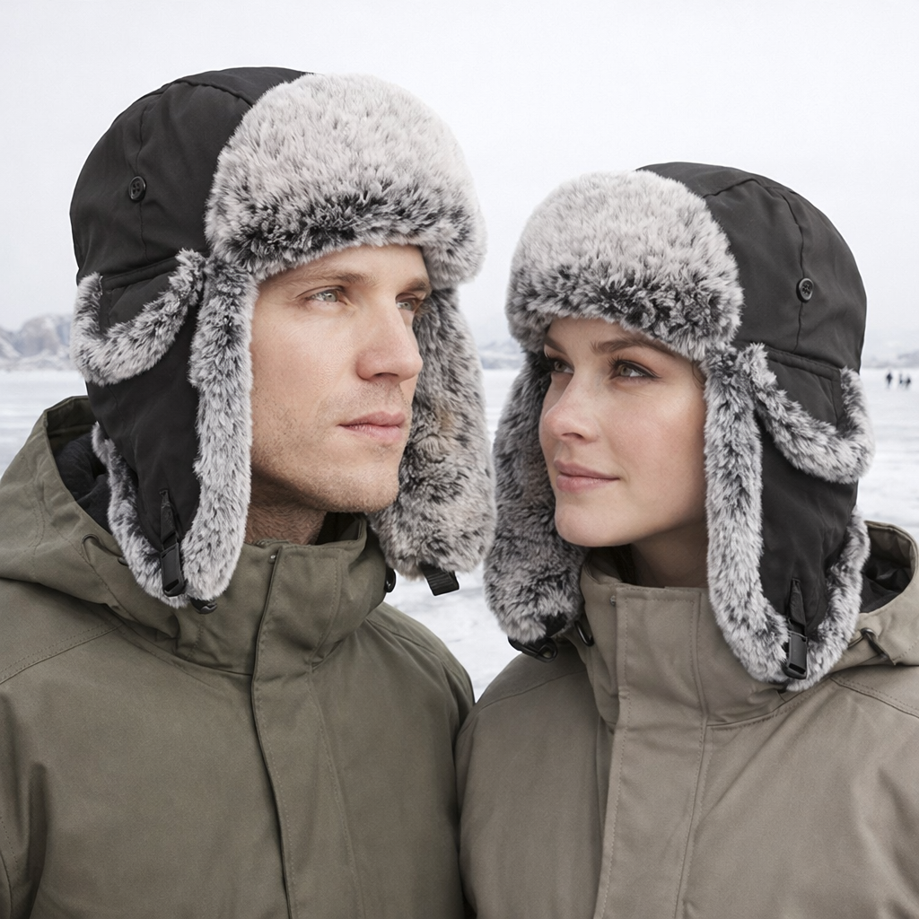 Thermische Winter-Trappermütze - Jessie