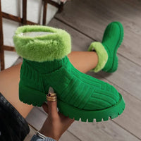 Arleth - Kuschelige Winterstiefeletten mit dicker Sohle für Frauen