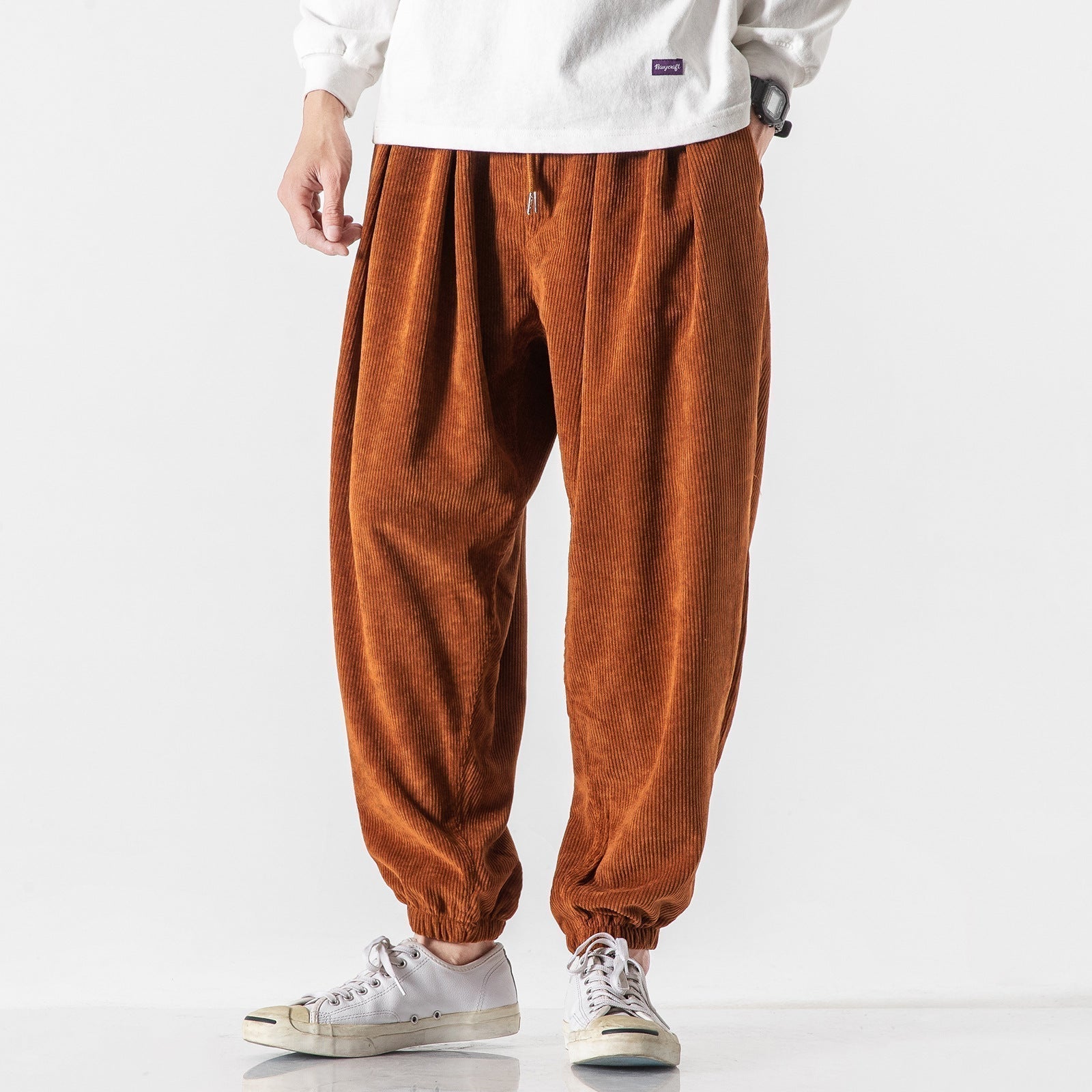 Cord-Baggy-Hose für Männer - Marcus