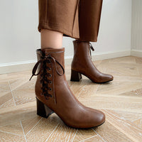 Bottines à lacets Vintage - Nova