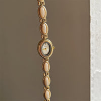 Bijoux femme montre bracelet avec détail ovale - Alviera