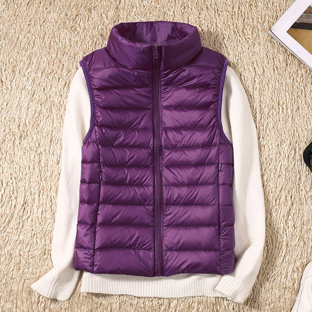 Sara - Gilet en duvet ultraléger - chaleur et style pour les jours froids