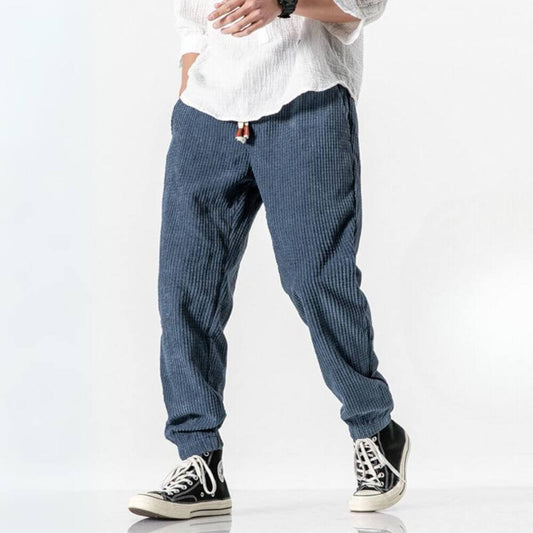 Pantalon en velours côtelé coupe large - Vandor