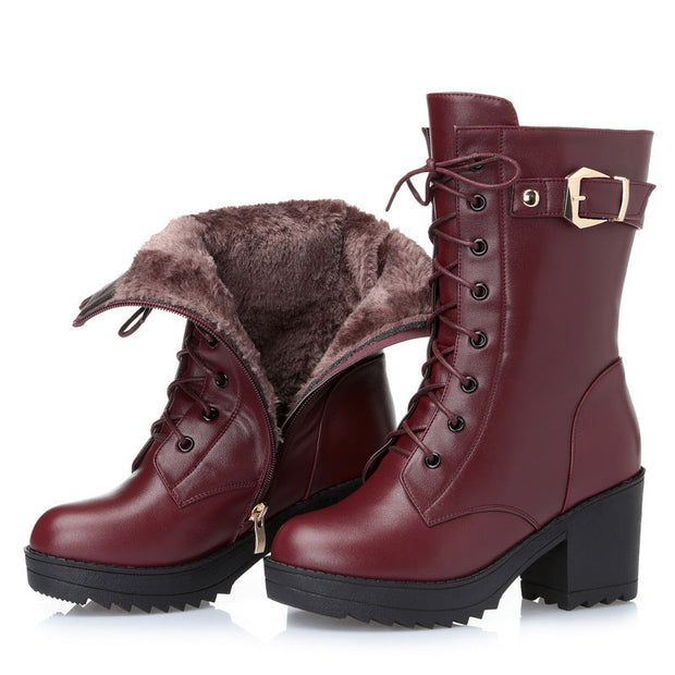 Zoaha - Bottes Martin en Cuir