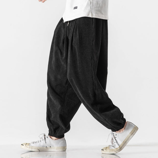 Pantalon large en velours côtelé pour homme - Marcus