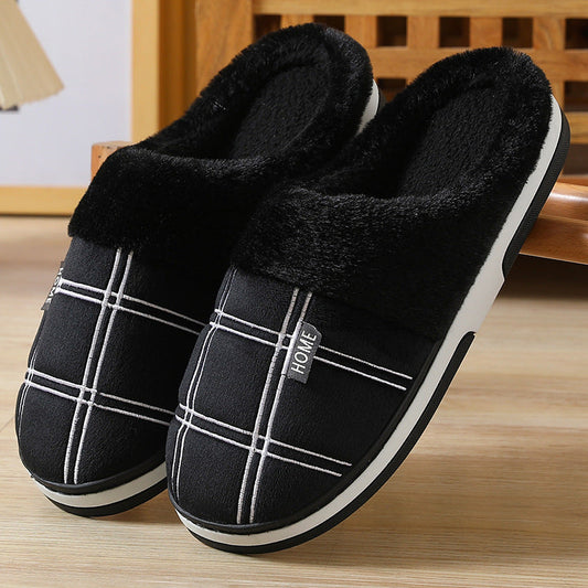 Chaussons homme effet peluche - Renlor
