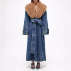 Danella - Trenchcoat aus trendigem Jean für die Frau