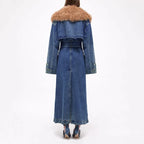 Danella - Trenchcoat aus trendigem Jean für die Frau