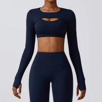 Ensemble de sport compressif en lycra pour femmes - Amanda
