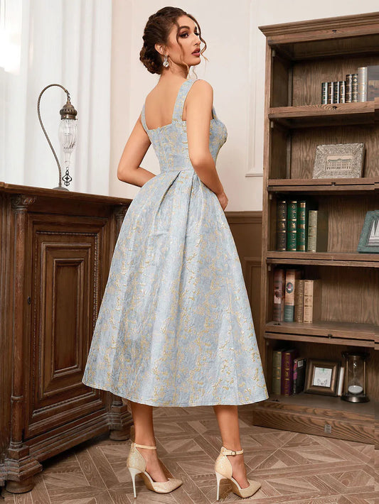 Hilary - Robe femme sans manches à fleurs