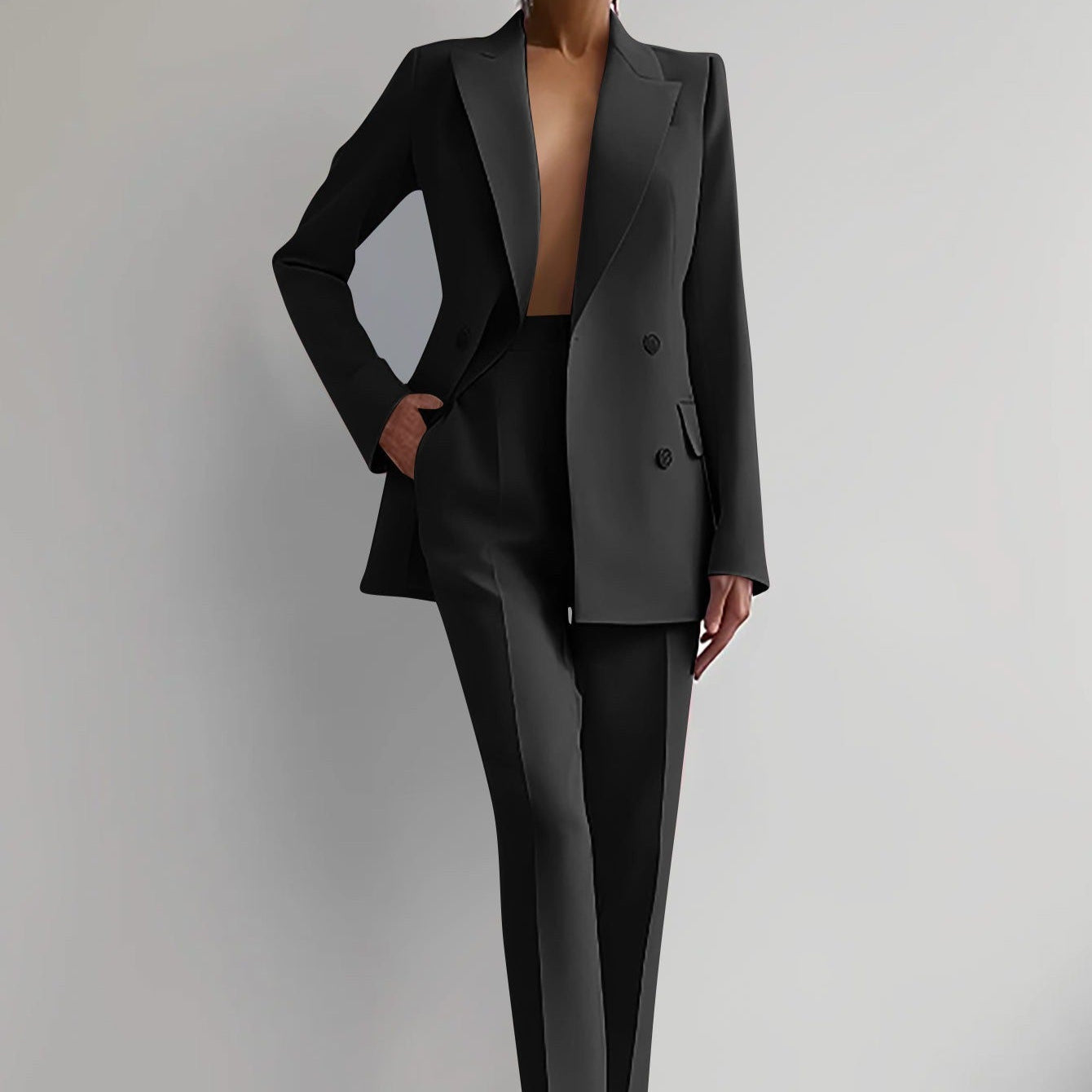 Damen Maßanzug, elegante schmale Passform - Adriana