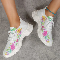Amelia - Baskets tricotées imprimées