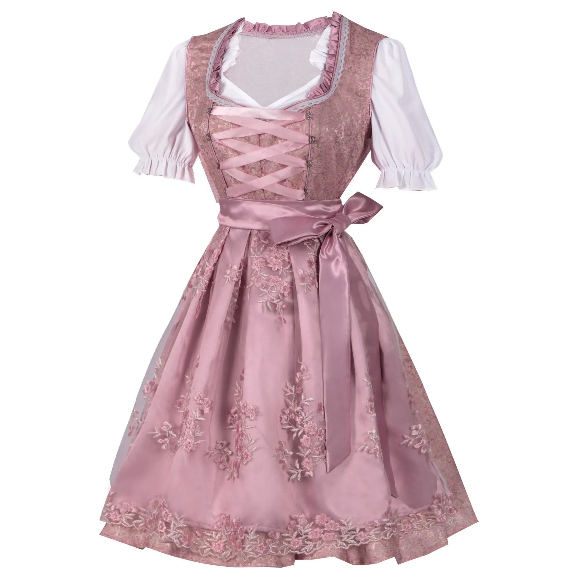 Damen Stilvolles Oktoberfest Dirndl Kleid - Emilia