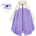 Tragbarer wasserdichter Unisex-Poncho mit Kapuze