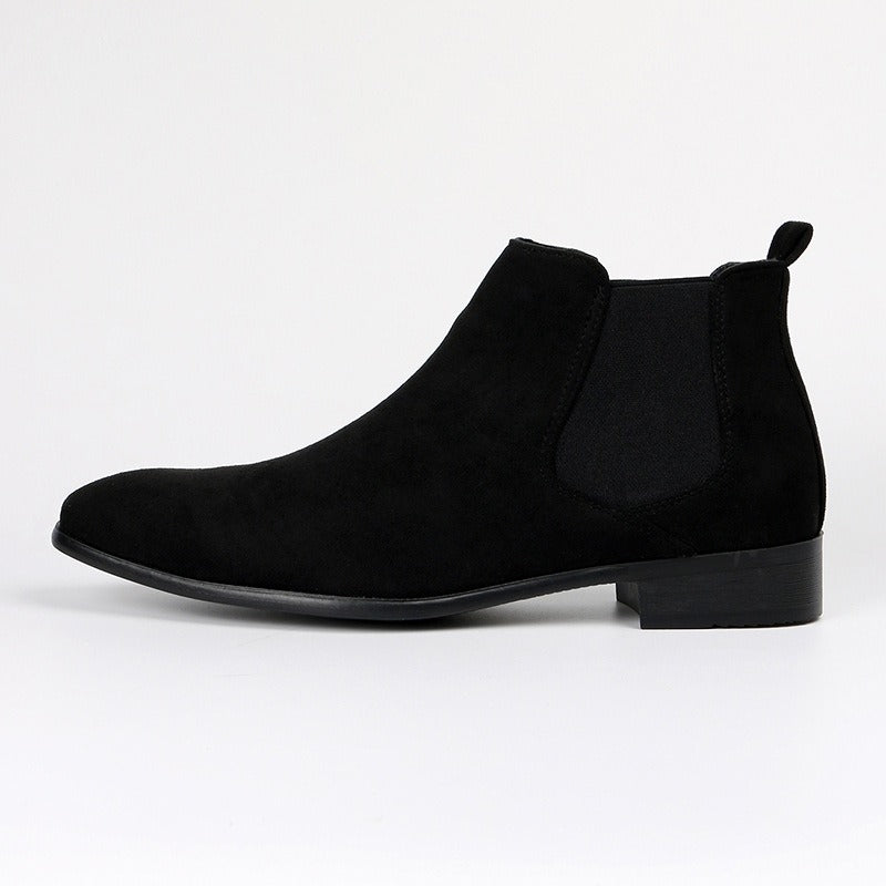 Herren Chelsea-Stiefel aus Wildleder mit quadratischer Spitze - Álvaro