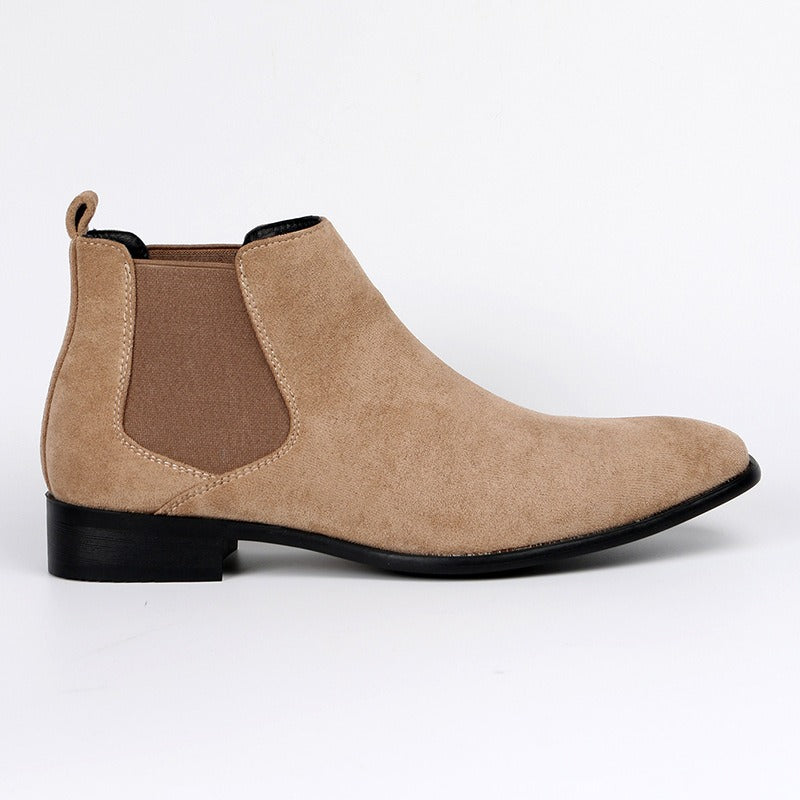 Herren Chelsea-Stiefel aus Wildleder mit quadratischer Spitze - Álvaro