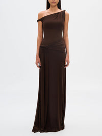 Elena - Robe longue en maille