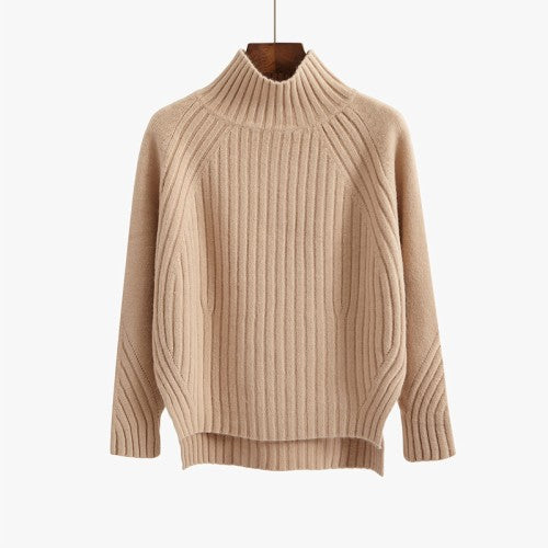 Gestrickter Rollkragenpullover für Frauen - Maelle